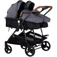 Carucior gemeni Chipolino Duo Smart 2 in 1 cloud