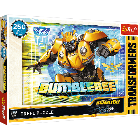 Puzzle Trefl Transformers, Bumblebee 260 piese