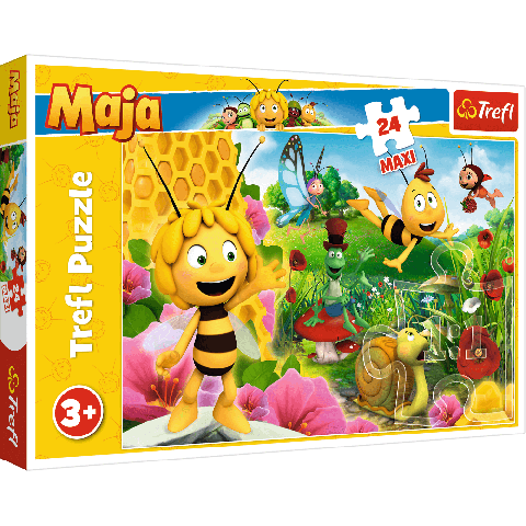 Puzzle Trefl Maxi Lumea lui Maja 24 piese