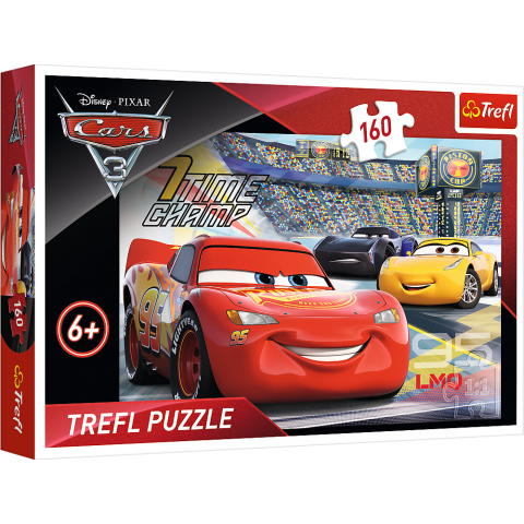 Puzzle Trefl Disney Cars, Accelereaza 160 piese