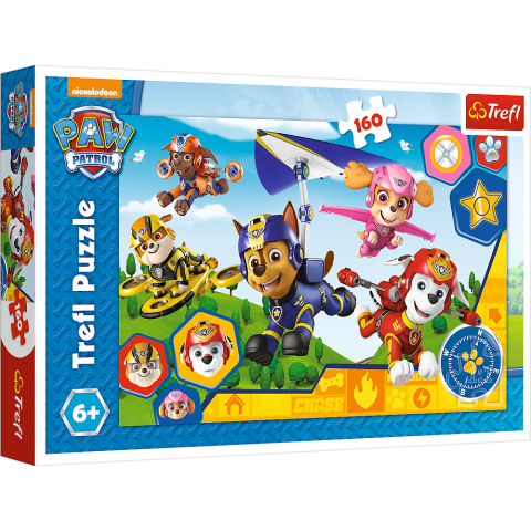 Puzzle Trefl Paw Patrol, Pregatiti de ajutor 160 piese