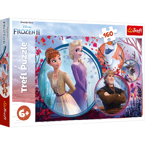 Puzzle Trefl Disney Frozen 2, Aventura surorilor 160 piese