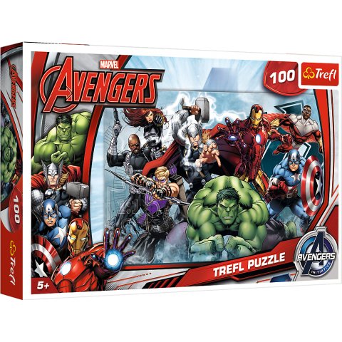 Puzzle Trefl Marvel Avengers, Sa atacam 100 piese