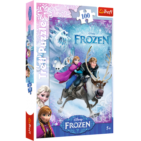 Puzzle Trefl Disney Frozen, Salvarea Annei 100 piese