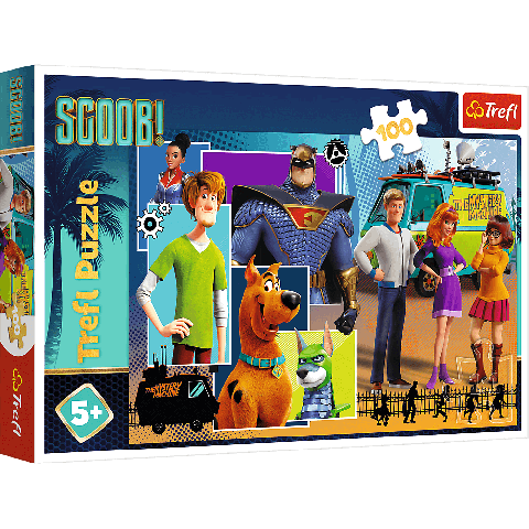 Puzzle Trefl Scooby Doo, Scooby unde esti? 100 piese