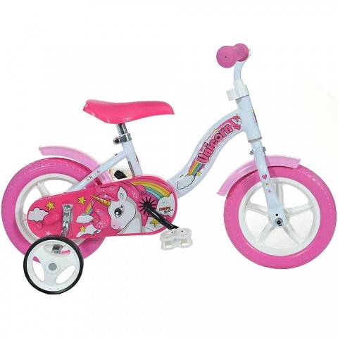 Bicicleta copii Dino Bikes 10" Unicorn