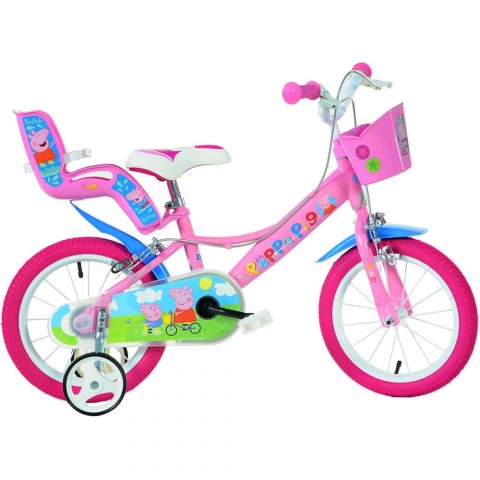 Bicicleta copii Dino Bikes 14" Peppa Pig