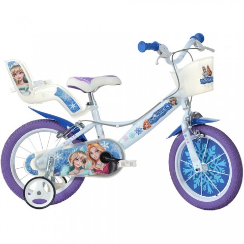 Bicicleta copii Dino Bikes 14" Snow Queen