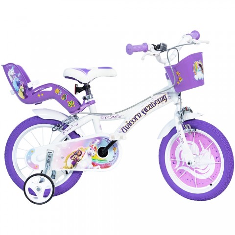 Bicicleta copii Dino Bikes 16" Unicorn Academy
