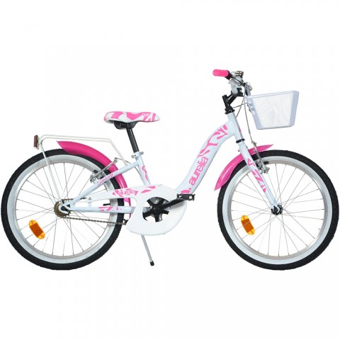 Bicicleta copii Dino Bikes 20" City Smarty alb