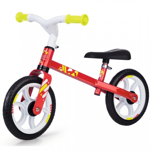 Bicicleta fara pedale Smoby First Bike red