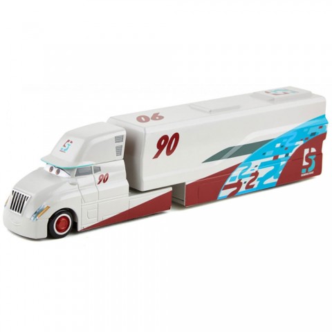 Camion Disney Cars by Mattel Ponchy Wipeout Hauler din metal