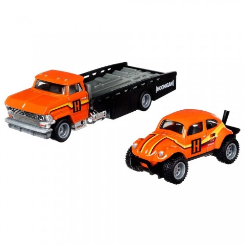 Camion Hot Wheels by Mattel Car Culture Horizon Hauler cu masina Volkswagen Baja Bug