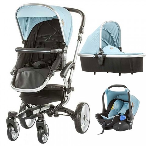 Carucior Chipolino Angel 3 in 1 blue mist