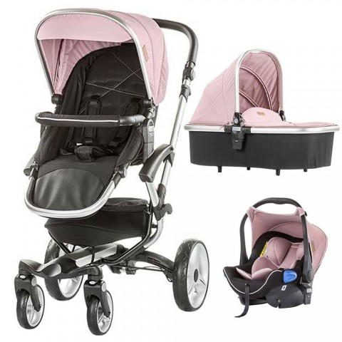 Carucior Chipolino Angel 3 in 1 pink mist