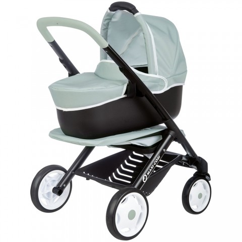 Carucior pentru papusi Smoby Maxi Cosi 3 in 1 albastru