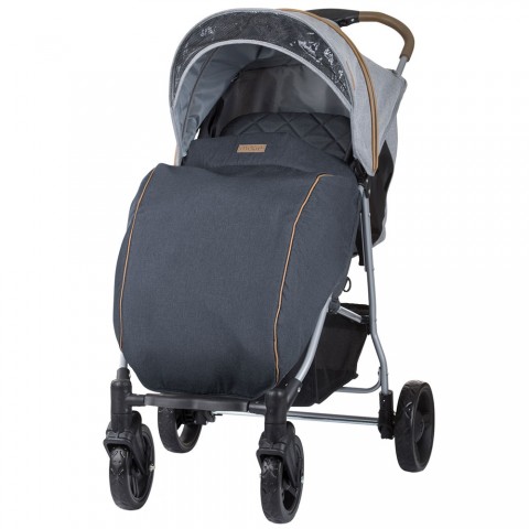 Carucior sport Chipolino Mixie platinum cu husa picioare