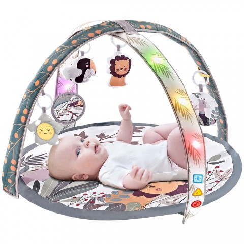 Covoras de joaca cu lumini si melodii Chipolino Lion