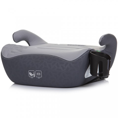 Inaltator auto Chipolino Wing I-Size 125-150 cm ash grey cu sistem Isofix