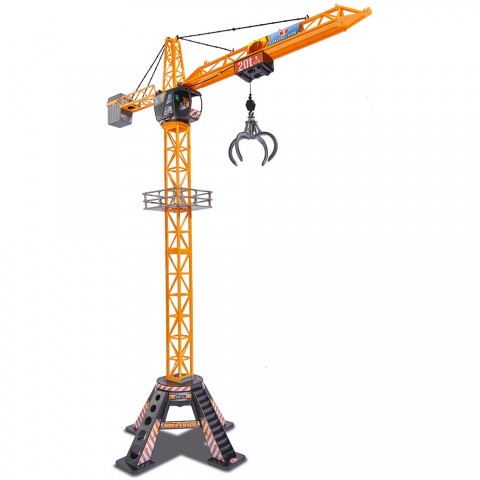 Jucarie Dickie Toys Macara Mega Crane 120 cm cu telecomanda