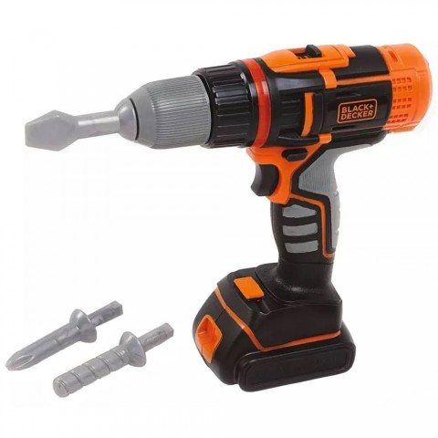 Jucarie Smoby Bormasina electronica Black & Decker cu accesorii