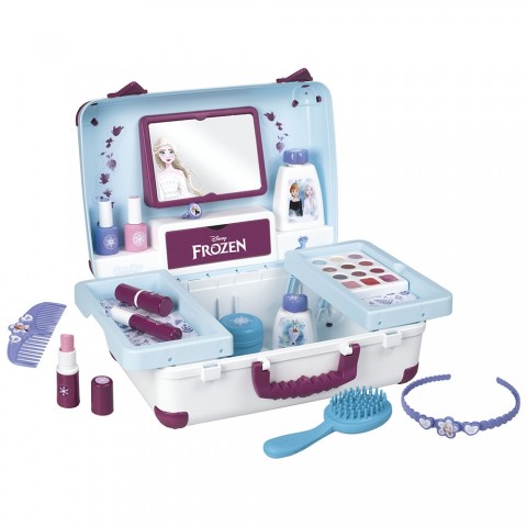 Jucarie Smoby Gentuta cosmetica Frozen Beauty Vanity cu accesorii