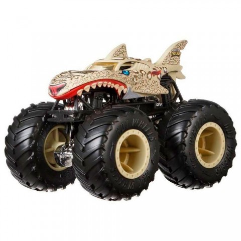 Masina Hot Wheels by Mattel Monster Trucks Leopard Shark