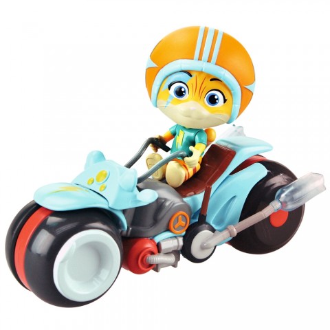 Motocicleta Smoby 44 Cats cu figurina Lampo 7,7 cm