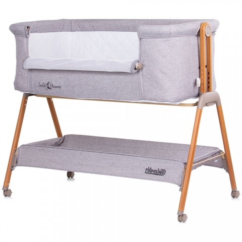 Patut Co-Sleeper Chipolino Sweet Dreams grey wood