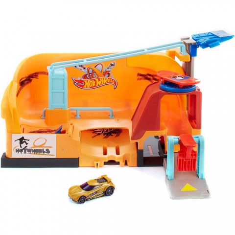 Pista de masini Hot Wheels by Mattel City Super Stunt Skate Park