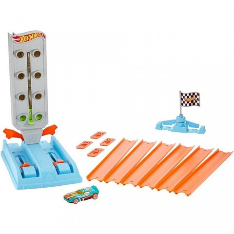 Pista de masini Hot Wheels by Mattel Dragstrip Champion cu masinuta