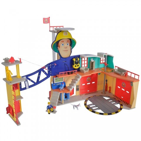 Pista de masini Simba Fireman Sam Mega Fire Station XXL