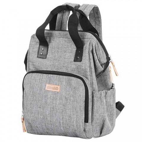 Rucsac si gentuta de infasat Chipolino grey linen