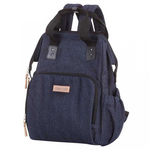 Rucsac si gentuta de infasat Chipolino indigo jeans