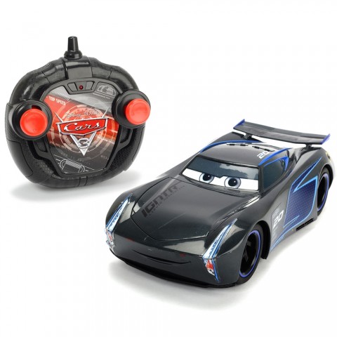 Masina Dickie Toys Cars 3 Turbo Racer Jackson Storm cu telecomanda