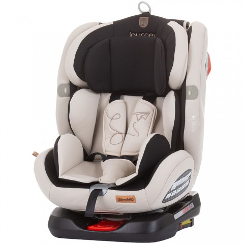 Scaun auto Chipolino Journey 0-36 kg sand cu sistem Isofix si sezut rotativ