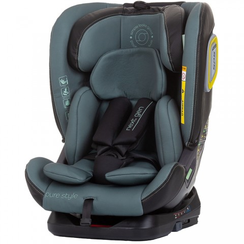 Scaun auto Chipolino Next Gen I-Size 40-150 cm aloe cu sistem Isofix