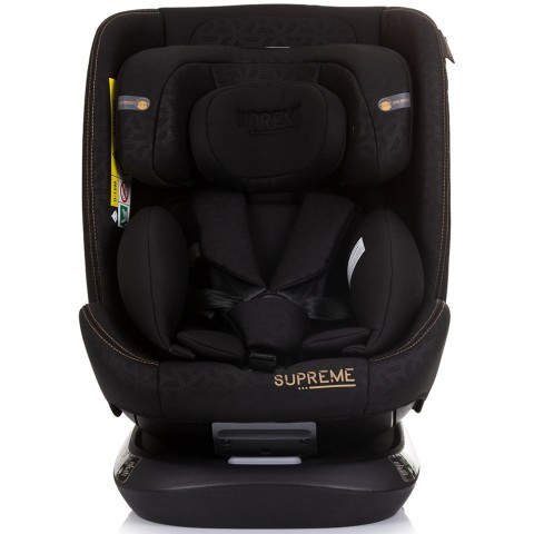 Scaun auto Chipolino Supreme I-Size 40-150 cm cu sistem Isofix obsidian