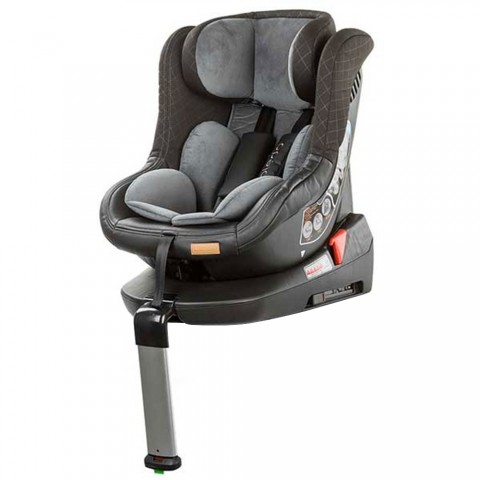 Scaun auto Chipolino Toledo 0-18 kg ash cu sistem Isofix si sezut rotativ