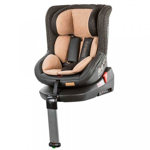 Scaun auto Chipolino Toledo 0-18 kg frappe cu sistem Isofix si sezut rotativ