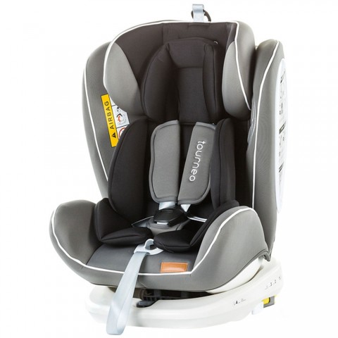 Scaun auto Chipolino Tourneo 0-36 kg grey cu sistem Isofix