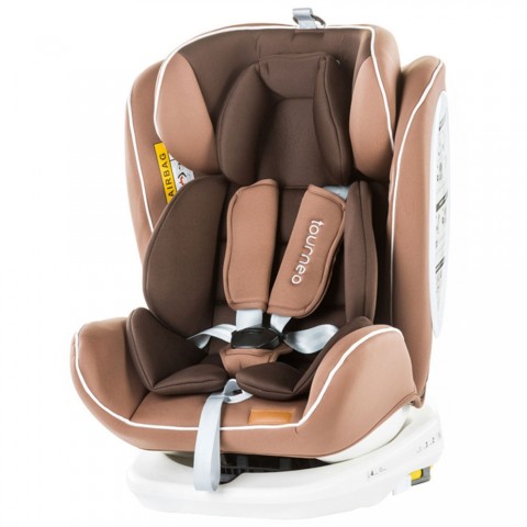 Scaun auto Chipolino Tourneo 0-36 kg mocca cu sistem Isofix