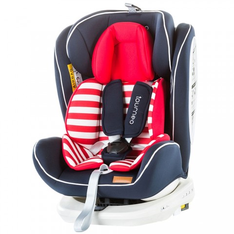 Scaun auto Chipolino Tourneo 0-36 kg stripes cu sistem Isofix