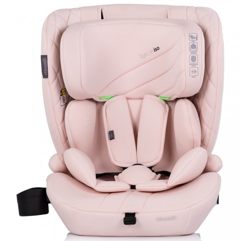 Scaun auto Chipolino Tycoon Iso I-Size 76-150 cm cu sistem Isofix pink marshmallow
