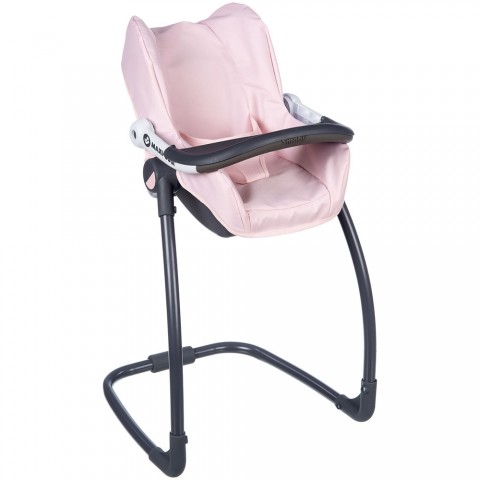 Scaun de masa pentru papusi Smoby Maxi Cosi Quinny 3 in 1 roz