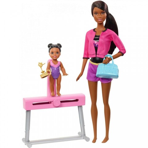 Set Barbie by Mattel I can be Sport 2 papusi cu accesorii FXP40