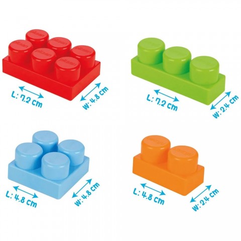 Set constructie Pilsan Master Blocks 168 piese