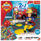 Joc Trefl Fireman Sam 2 in 1 Serpi si scari Pompierul Sam