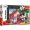 Puzzle Trefl Disney Mickey Mouse, Mickey si Minnie in gradina 60 piese