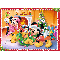 Set puzzle 4 in 1 Trefl Disney, Sarbatoarea Craciunului, 1x35 piese, 1x48 piese, 1x54 piese, 1x70 piese